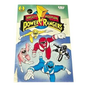 Tiger Electronics Mighty Morphin Power Rangers Comic Book 90's Hamiton Comics